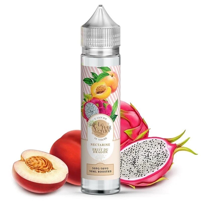 E-liquide Nectarine Fruit du dragon 50 ml Le petit verger