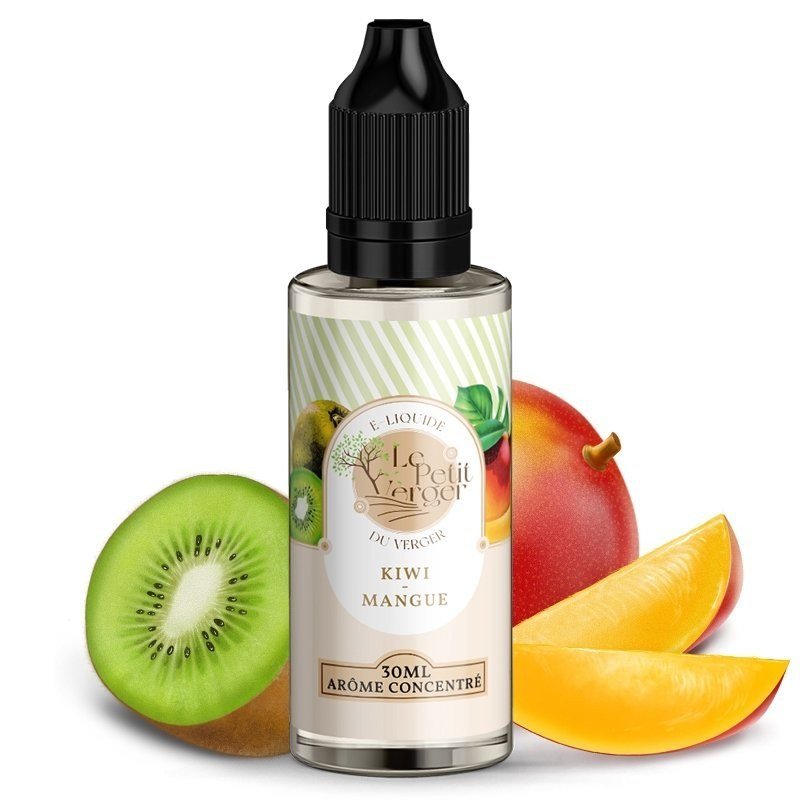 E-liquide Concentré Kiwi Mangue 30 ml Le petit verger