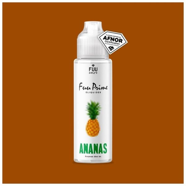 E-liquide Ananas 50 ml - Fuu Prime (Fruuits by Fuu)