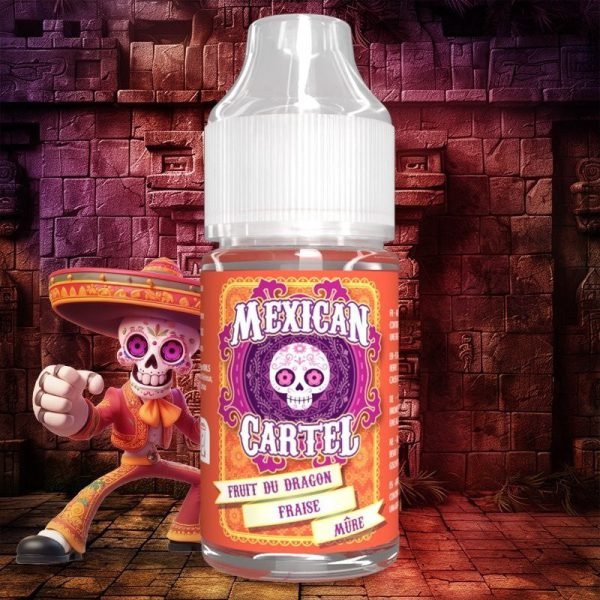 Concentré Fruit du Dragon Fraise Mûre Mexican Cartel - 30 ml