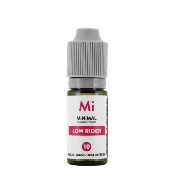 MiNiMAL Eliquide Low Rider 50/50 Sels de nicotine