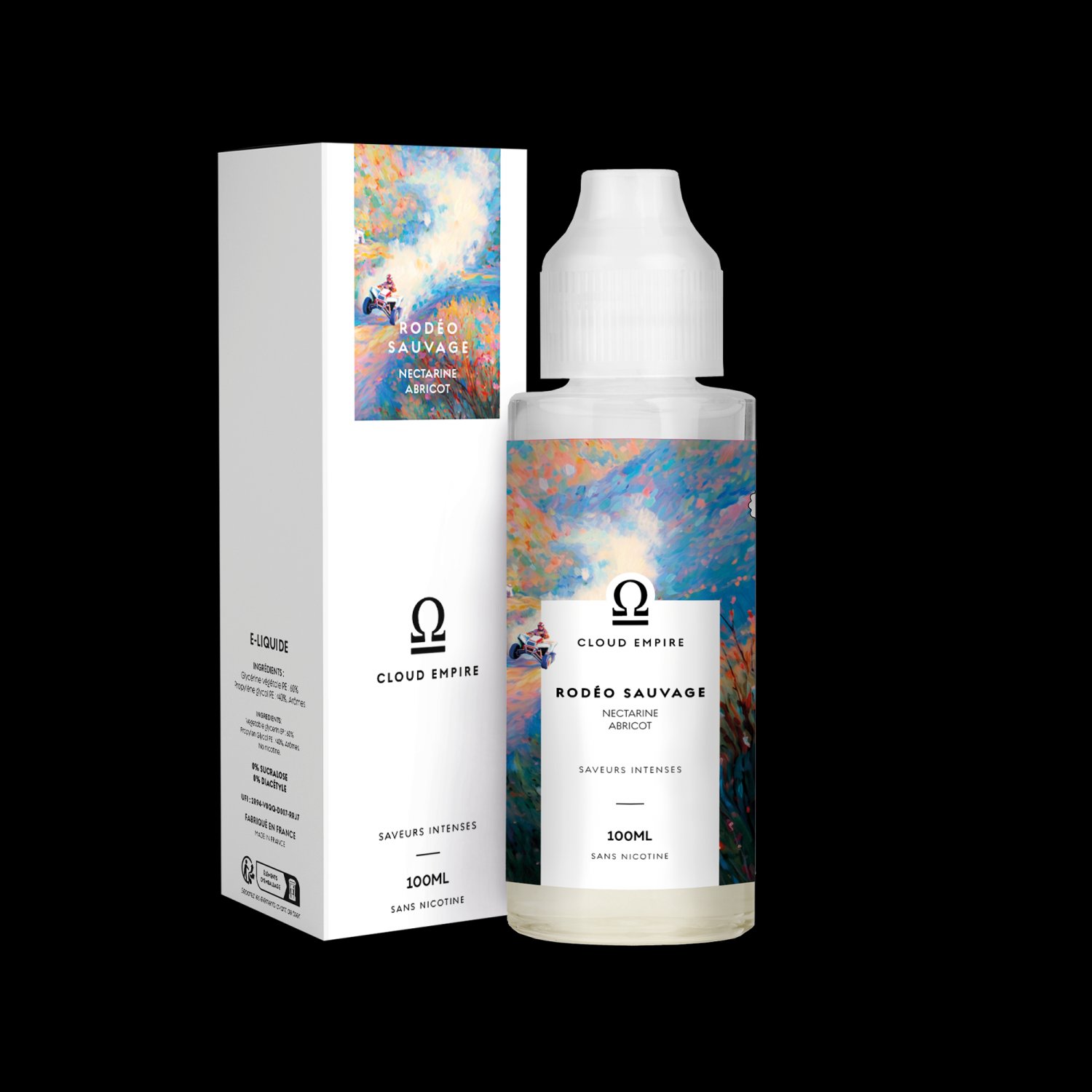 Cloud Empire Rodeo Sauvage Nectarine Abricot - 100 ml